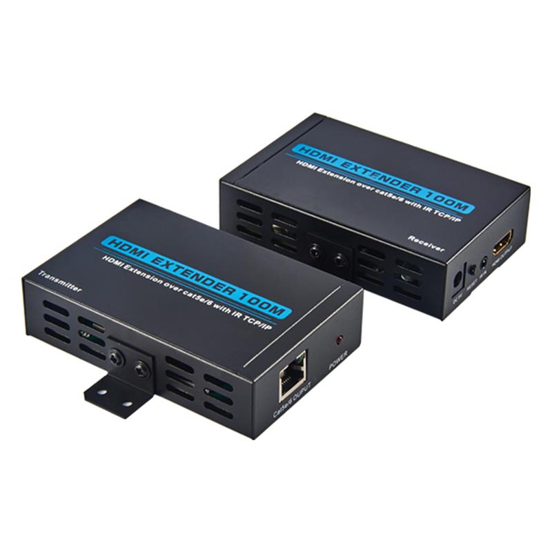 V1.3 HDMI Extender 100m over Single cat5e/6 cable Support Full HD 1080P