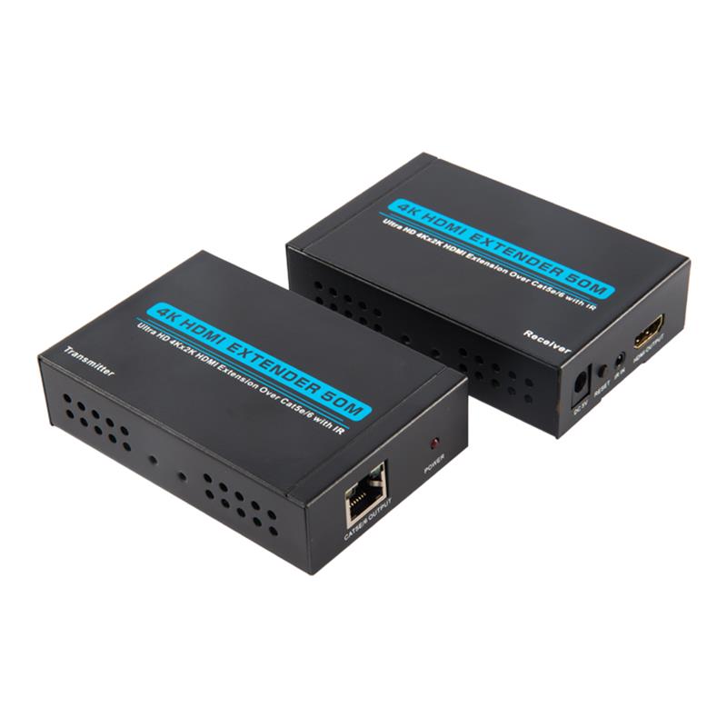 V1.4 4K HDMI Extender 50m over Single cat5e/6 cable Support Ultra HD 4Kx2K/30Hz