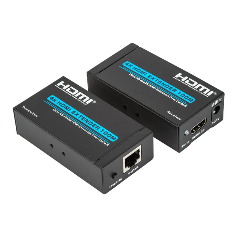 V1.4 4K HDMI Extender 100m over Single cat5e/6 cable Support Ultra HD 4Kx2K/30Hz