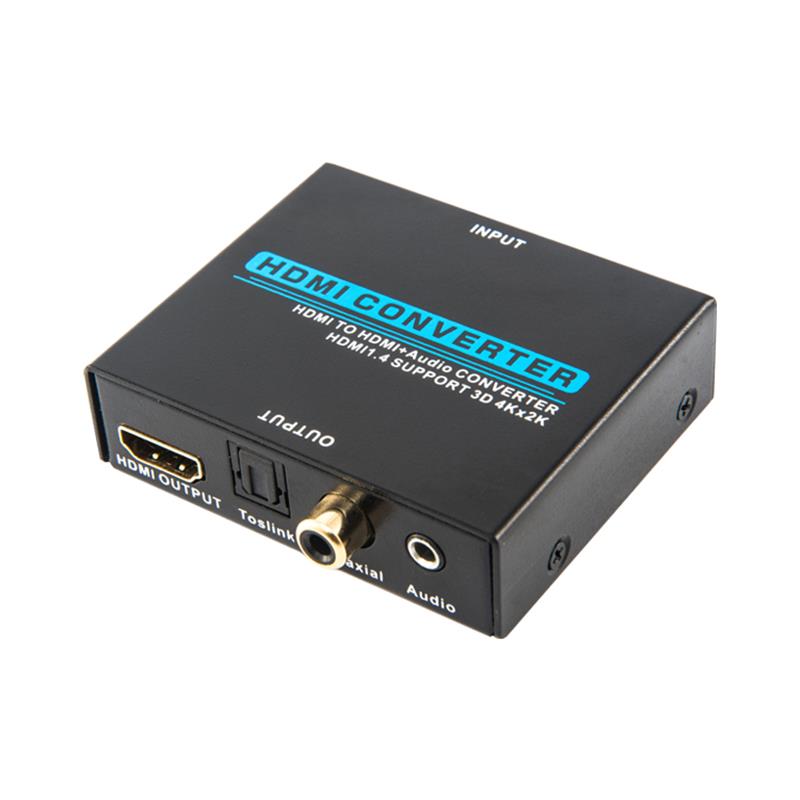 V1.4 HDMI Audio Extractor HDMI to HDMI+Audio converter Support 3D Ultra HD 4Kx2K@30Hz