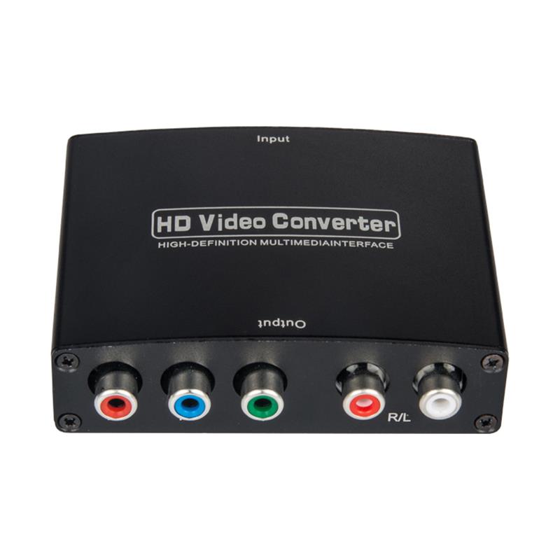 HDMI TO YPbPr+ R/L Audio Converter 1080P