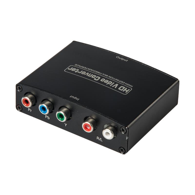 YPbPr +R/L AUDIO TO HDMI Converter 1080P