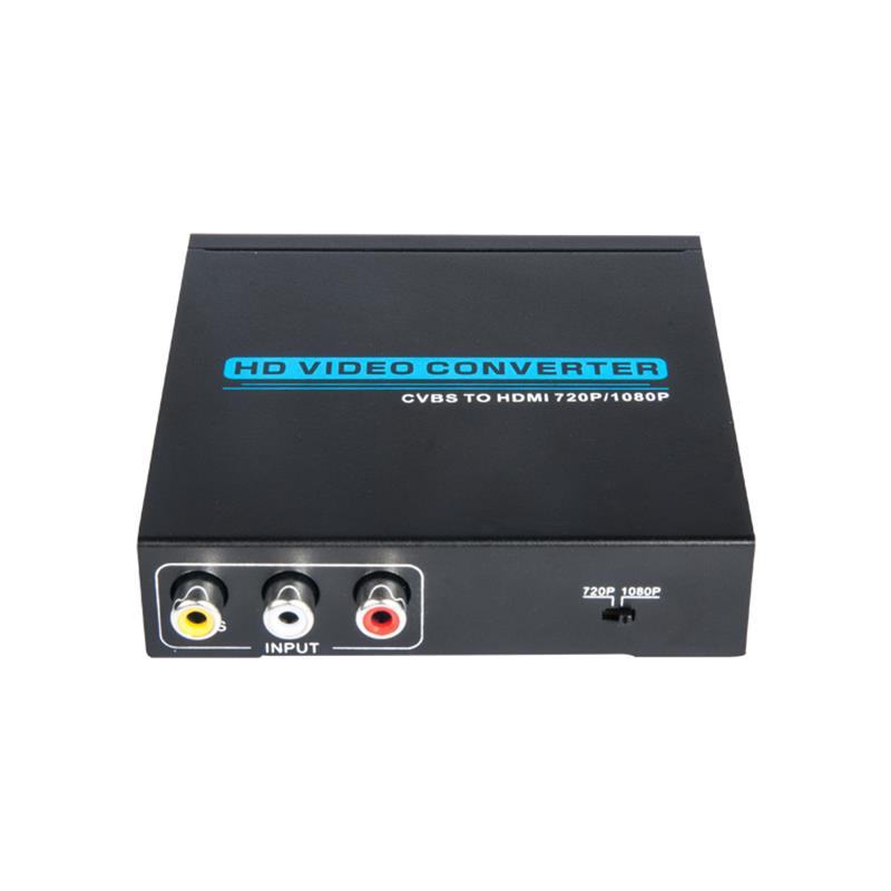 AV/CVBS TO HDMI Converter Up Scaler 720P/1080P