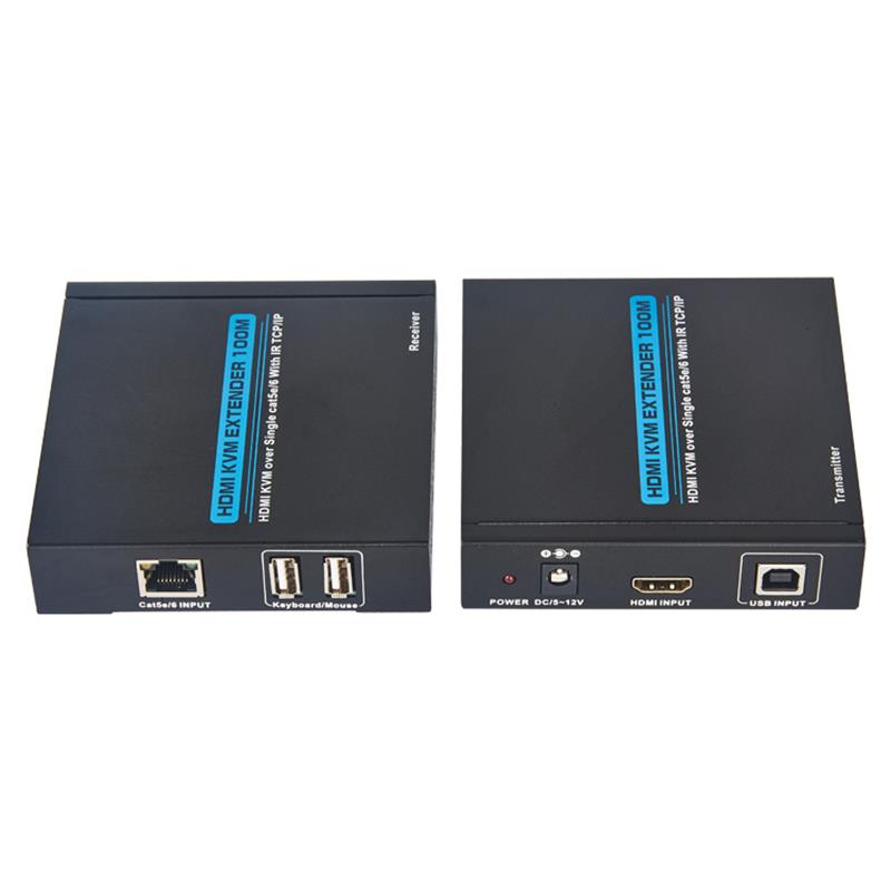 HDMI KVM Extender 100m over Single cat5e/6 Support Full HD 1080P