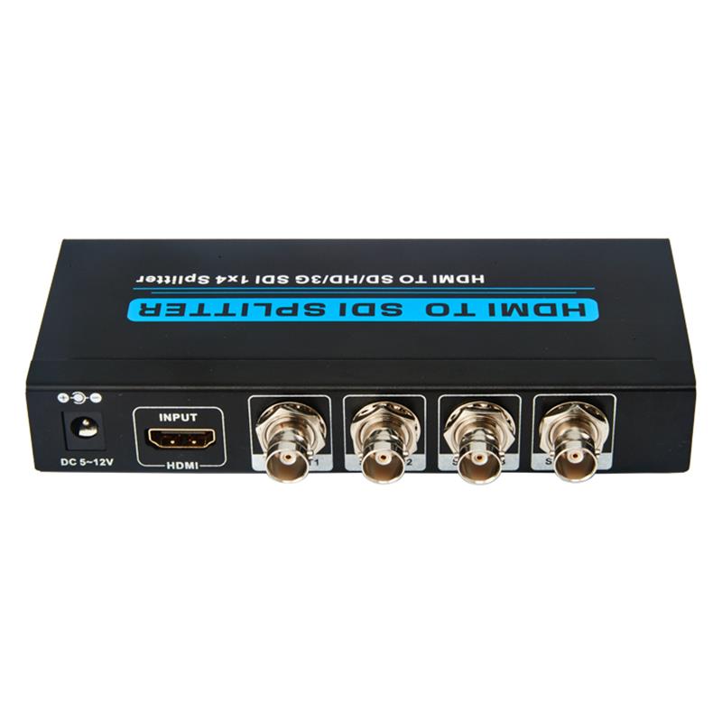 HDMI TO SD/HD/ 3G SDI 1x4 SPLITTER Support 1080P