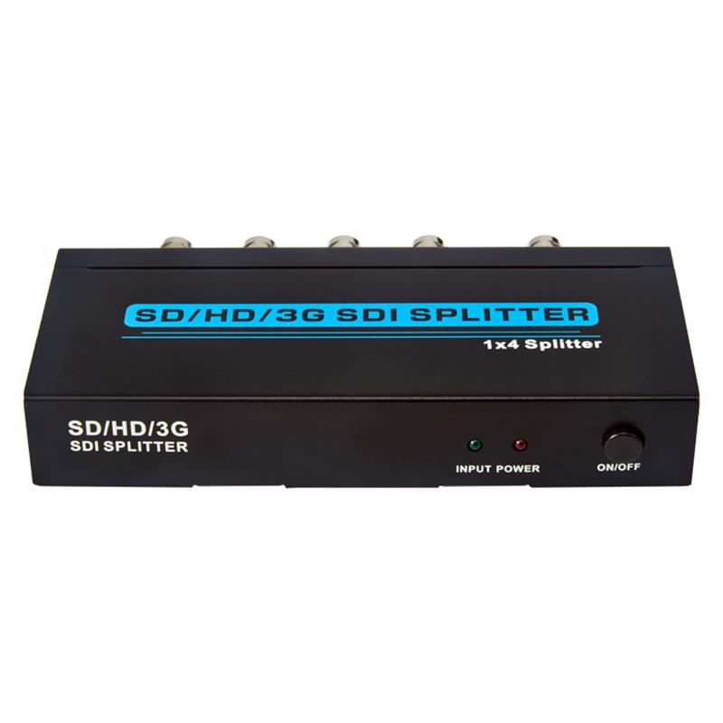 SD/HD/3G SDI 1x4 SPLITTER Support 1080P