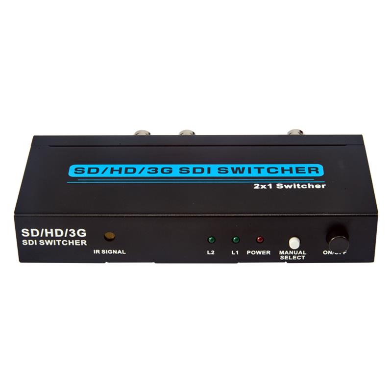 SD/HD/3G SDI 2x1 SWITCHER Support 1080P