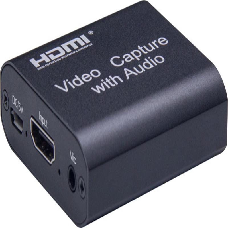 V1.4 HDMI Video Capture with HDMI Loopout,3.5mm Audio